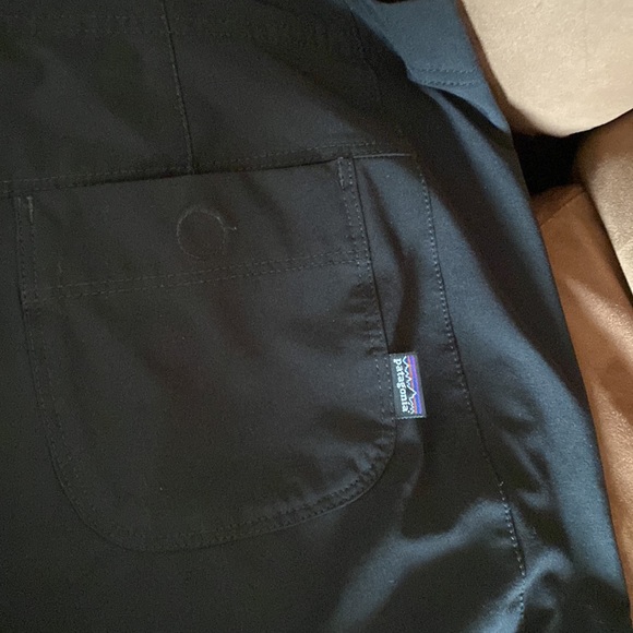 Patagonia Women Intercontinental Capri Hiking Pants Spandex Blend Black Sz 10 - Picture 7 of 9